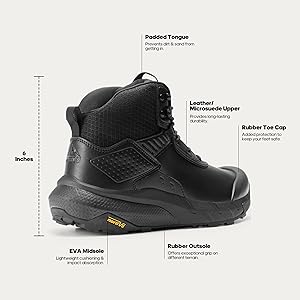 Amazon.com: NORTIV 8 Men's Waterproof Military Tactical Work Boots